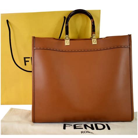 fendi sunshine leather bag.